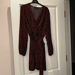 Dynamite black and red mini dress